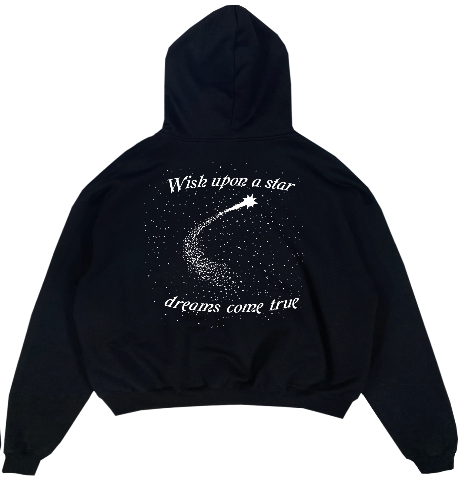 Black Hooded Sweatshirt from the Wish Upon a Star Collection